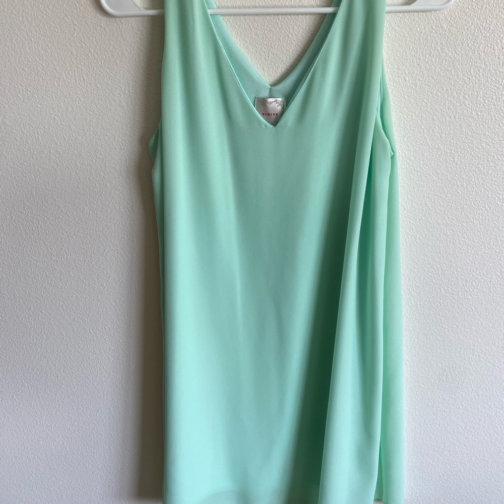 Light green/sea green shift dress